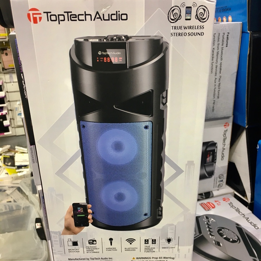 Atalax very loud wireless bluetooth speaker